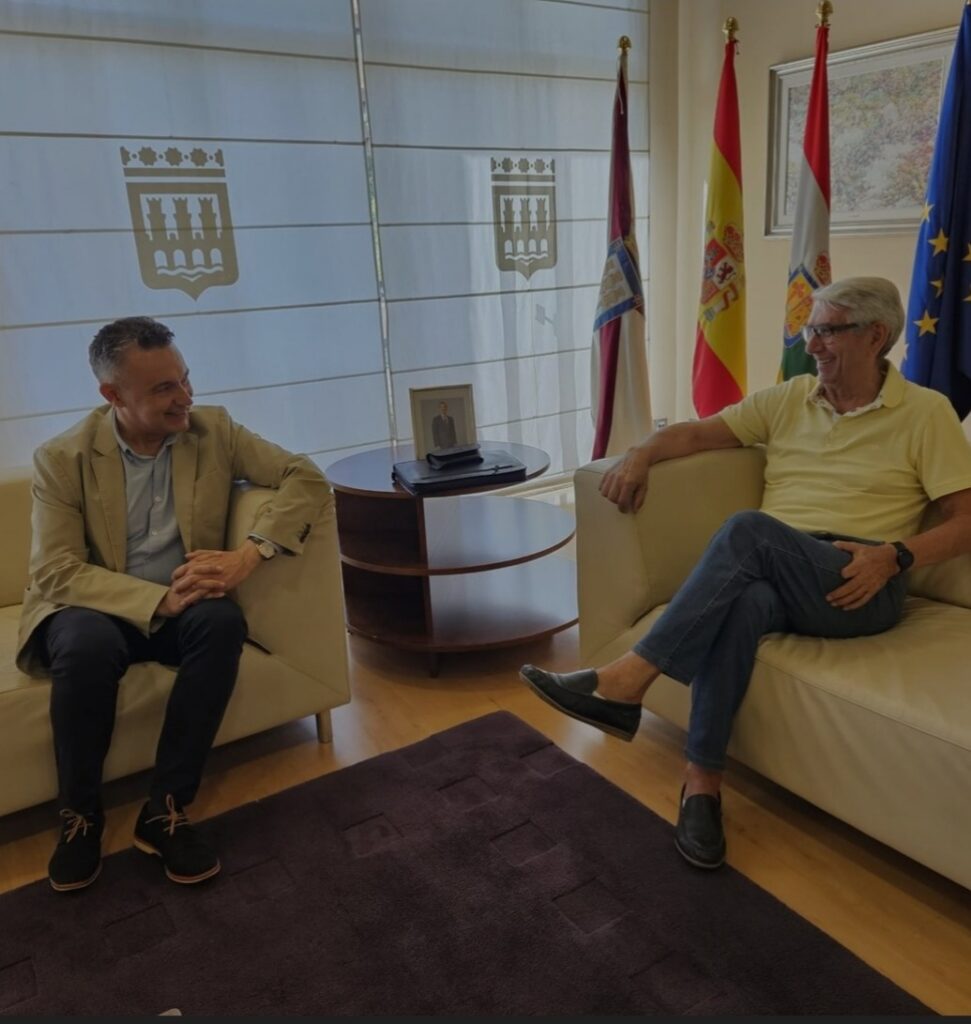 Nuestro Presidente se reúne con el Alcalde de Logroño